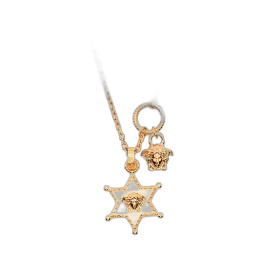 Medusa-Charm Detail Necklace