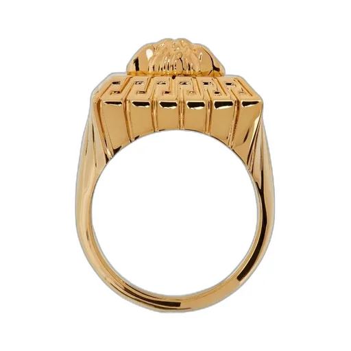 Medusa Signet Band Ring