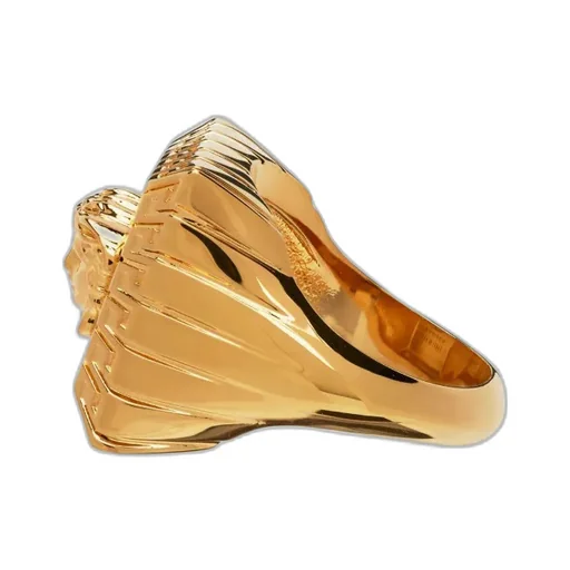 Medusa Signet Band Ring