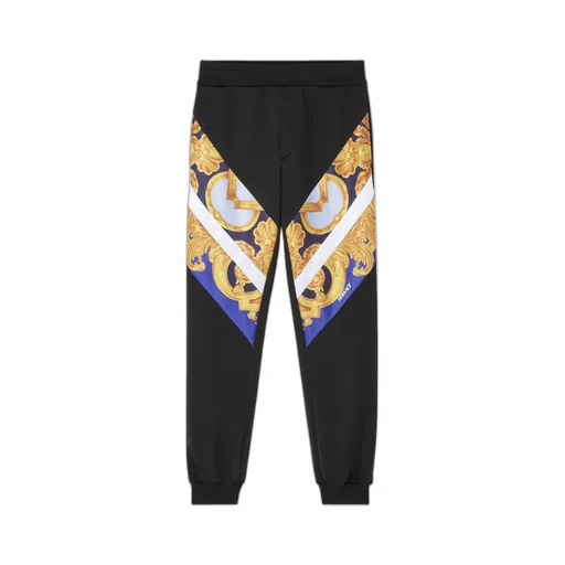 Baroque Printed Panelled Joggers