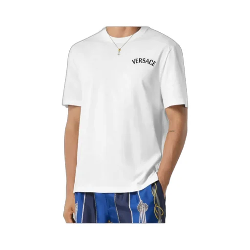 Logo-Embroidered Crewneck T-Shirt