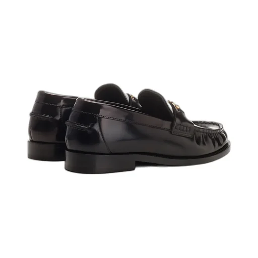 Logo-Plaque Slip-On Loafers