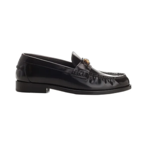 Logo-Plaque Slip-On Loafers