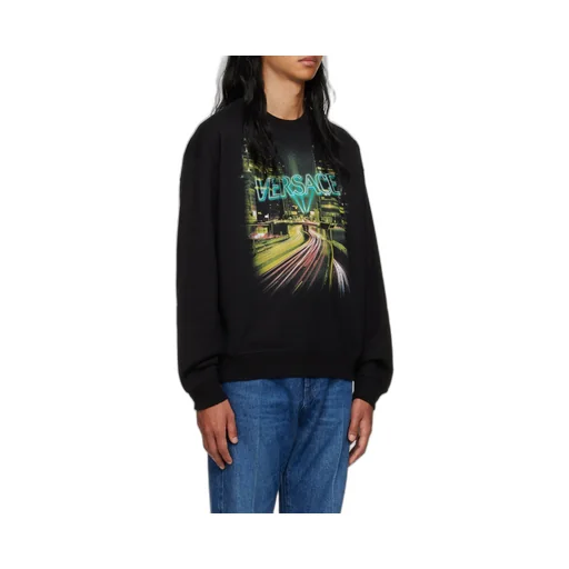 City Graphic-Printed Crewneck Sweatshirt