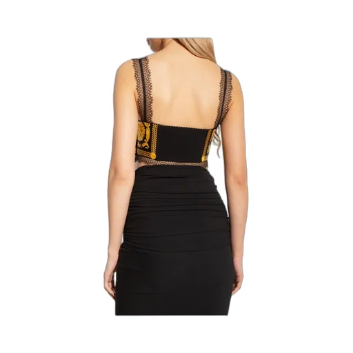 Baroque Pattern Cropped Top