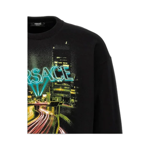 City Graphic-Printed Crewneck Sweatshirt