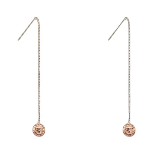 Medusa Head Drop Earrings