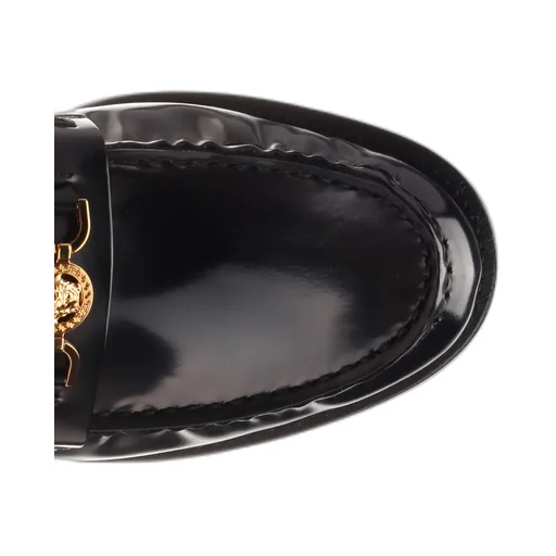 Logo-Plaque Slip-On Loafers