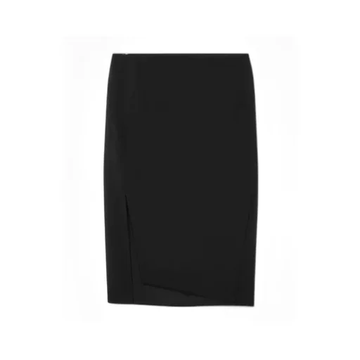 Asymmetric-Designed Pencil Skirt