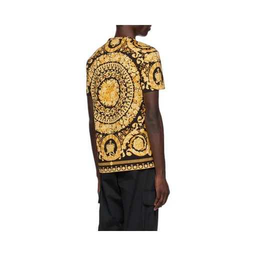 Allover Baroque Pattern Crewneck T-Shirt