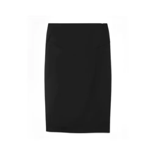 Asymmetric-Designed Pencil Skirt