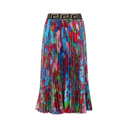 Floral Printed High Waist Skirt