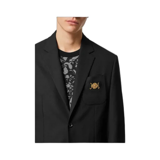 Single-Breasted Tailored Blazer