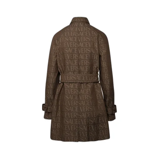 Long-Sleeved Belted Coat