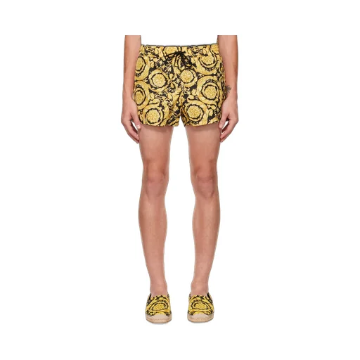 Barocco Printed Swim Shorts