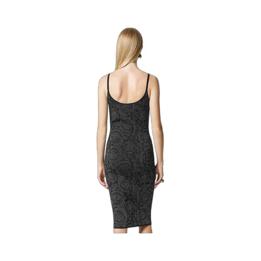 Barocco Lurex Stretched Dress
