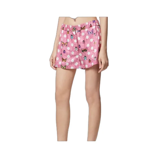 X Dua Lipa Graphic-Printed Shorts