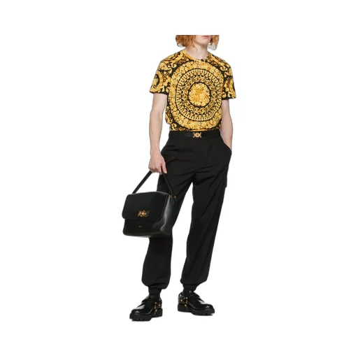 Allover Baroque Pattern Crewneck T-Shirt