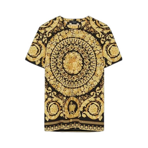 Allover Baroque Pattern Crewneck T-Shirt