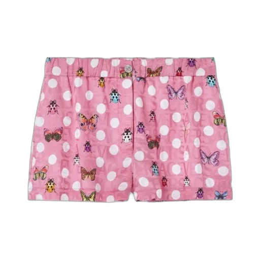X Dua Lipa Graphic-Printed Shorts