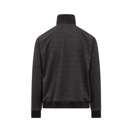 Long-Sleeved Zipped Sweatshirt