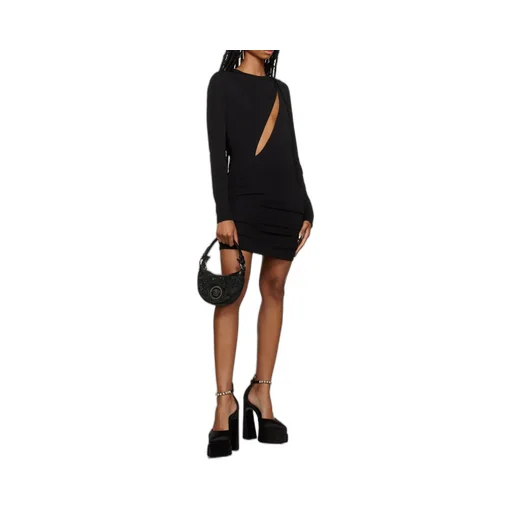 Cut-Out Long Sleeved Mini Dress