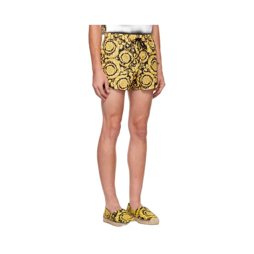 Barocco Printed Swim Shorts