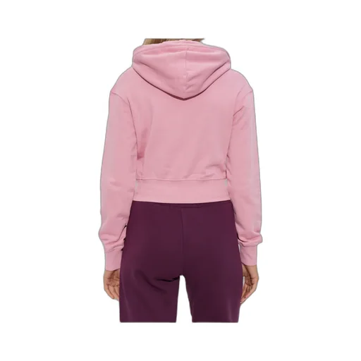 Cropped Drawstring Hoodie