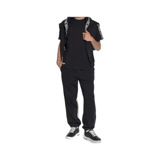 Logo Printed Drawstring Sweatpants