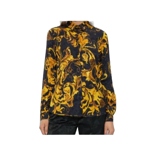 Barocco Pattern Long-Sleeved Shirt
