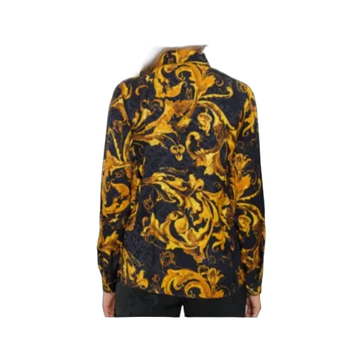 Barocco Pattern Long-Sleeved Shirt