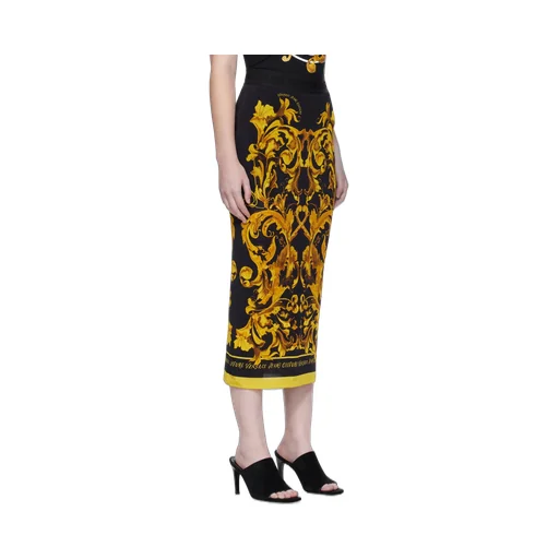 Elastic Waist Skirt