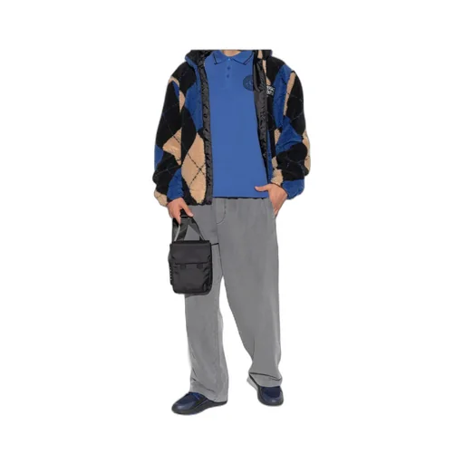 Logo Patch Wide-Leg Sweatpants