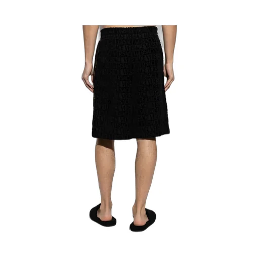Drawstring Elastic Waist Shorts