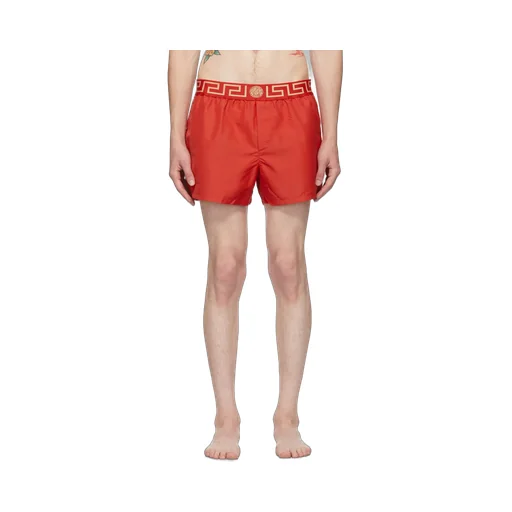 Greca Boarder Swim Shorts