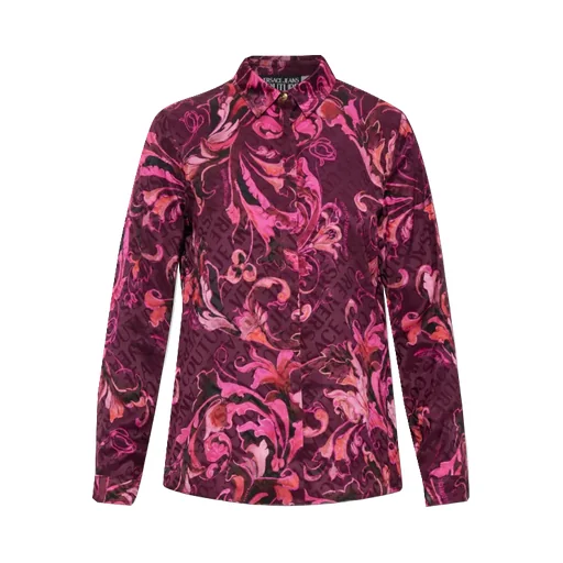 Barocco Pattern Long-Sleeved Shirt