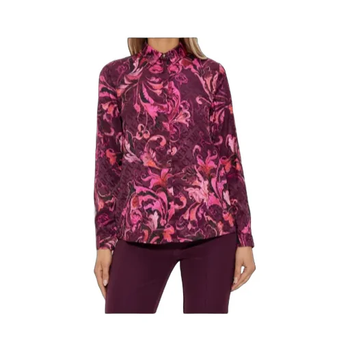 Barocco Pattern Long-Sleeved Shirt