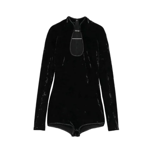 Keyhole Long-Sleeve Top