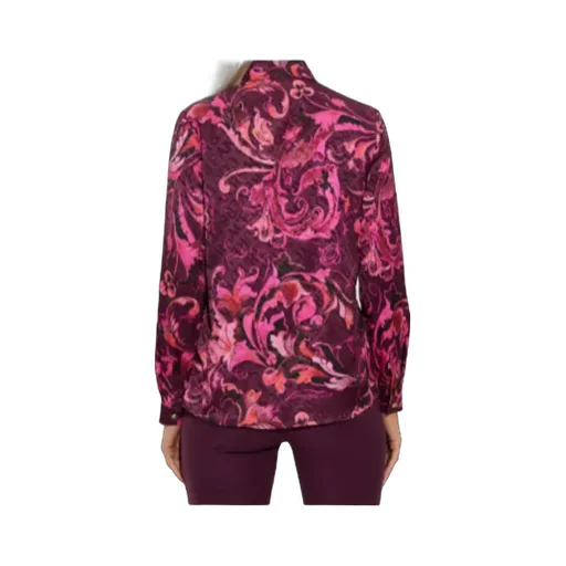 Barocco Pattern Long-Sleeved Shirt