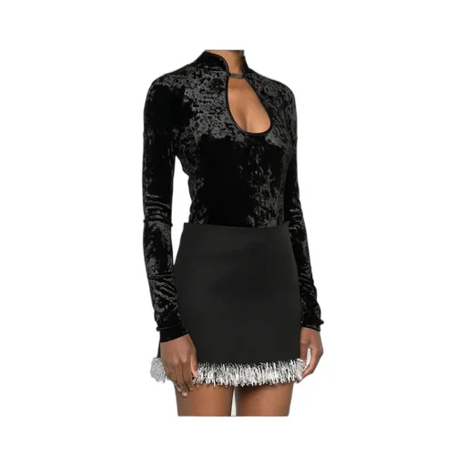 Keyhole Long-Sleeve Top