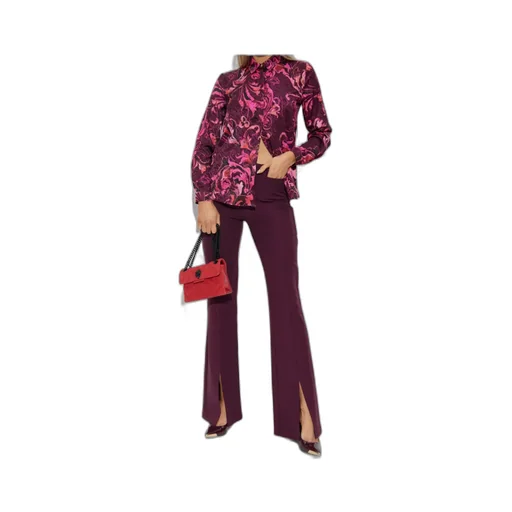 Barocco Pattern Long-Sleeved Shirt