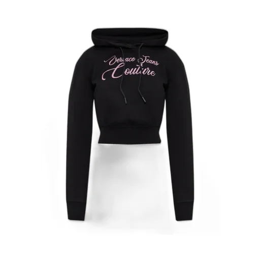 Cropped Drawstring Hoodie