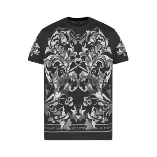 Barocco Print Crewneck T-Shirt