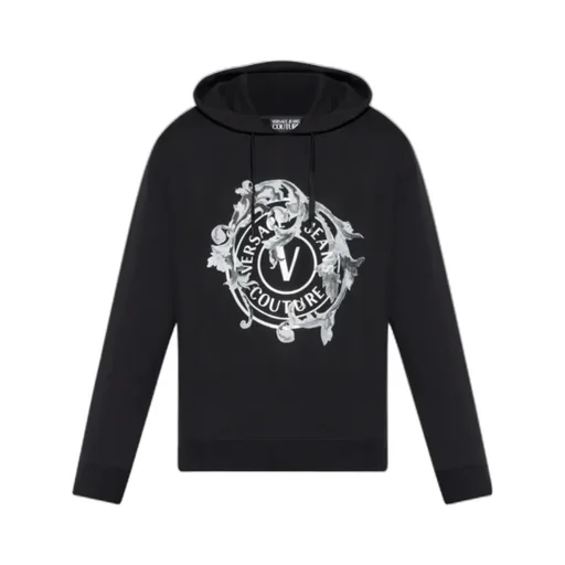 Logo Printed Drawstring Hoodie
