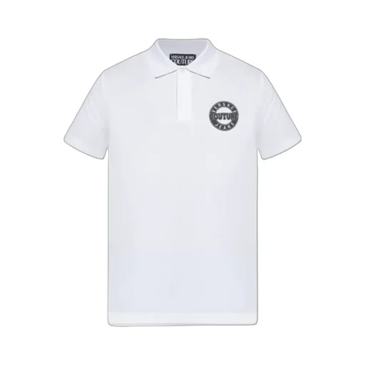 Logo Print Short-Sleeved Polo Shirt
