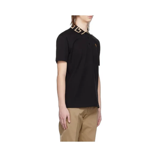 Logo Patch Short-Sleeved Polo Shirt