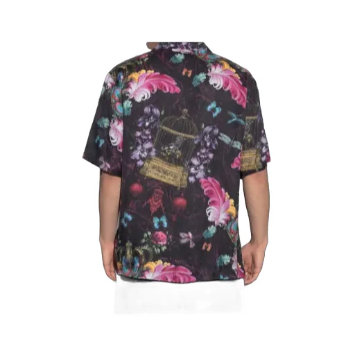 Colorful Print Short-Sleeved Shirt