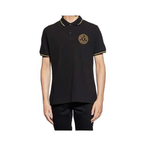 Logo Embroidered Short-Sleeved Polo Shirt