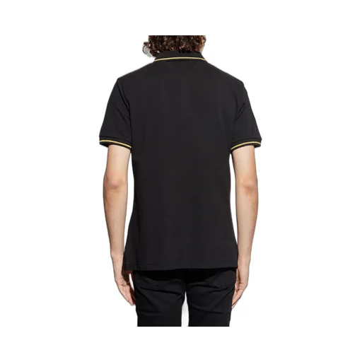 Logo Embroidered Short-Sleeved Polo Shirt