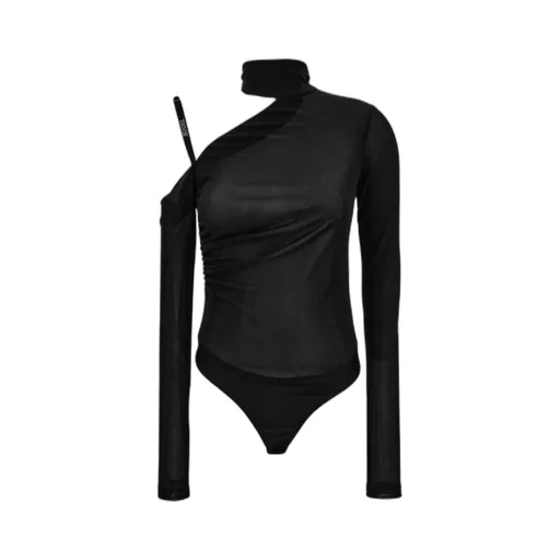 High-Neck Bodysuit